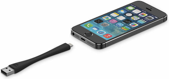 Mophie Flat USB to Lightning Cable Ροζ 0,1m