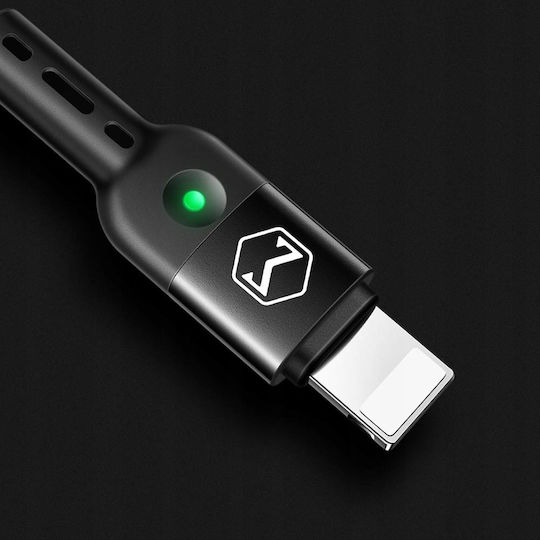Mcdodo Spiral USB-A to Lightning Cable Μαύρο 1.8m (CA-6410)