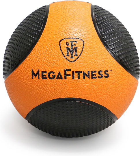 MegaFitness Μπάλα Medicine 19cm , 1kg σε Μαύρο Χρώμα