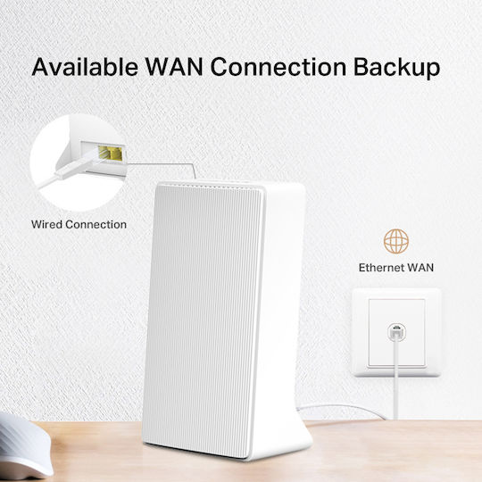 Mercusys MB110-4G v2 Wireless 4G Router Wi‑Fi 4 with 2 Ports