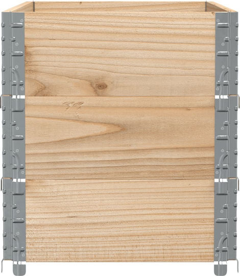 vidaXL Палетни яки 100смx50смx60.5см 3бр