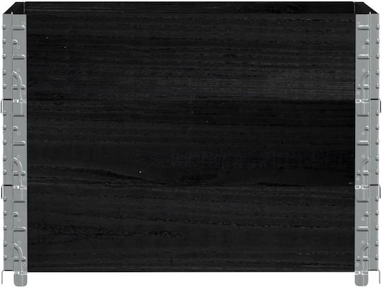 vidaXL Pallet Collar 80cmx60cmx60.5cm 3pcs