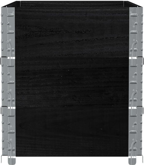 vidaXL Pallet Collar 100cmx50cmx60.5cm 3pcs