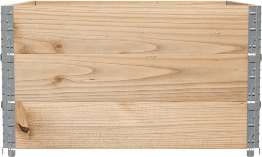 vidaXL Κολάρα Παλέτας 100x100x60.5εκ. 3τμχ