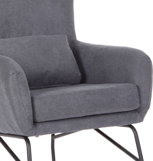 Rimbo Armchair Light Grey-black 66x81x102cm
