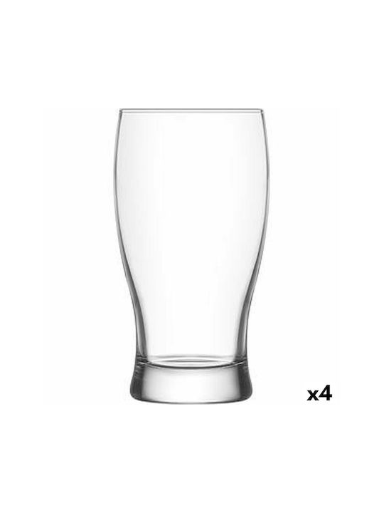 Set of Glasses Beer, μπίρας made of Glass 580ml 6pcs