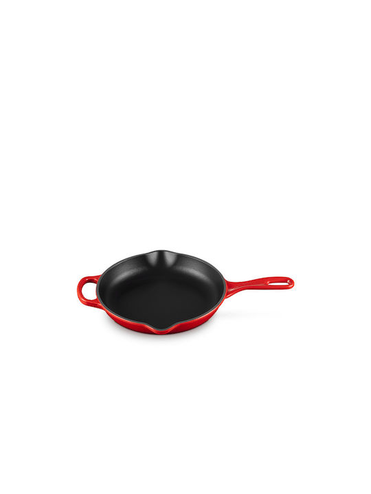 Le Creuset Cerise Pan made of Cast Iron 23cm