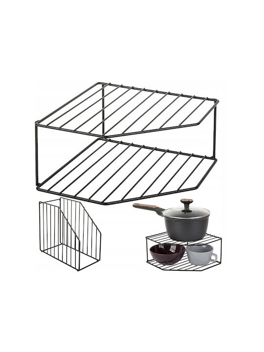 Verk Group Επιτραπέζια Βάση Μεταλλική 12.5x25x25εκ. Μαύρη