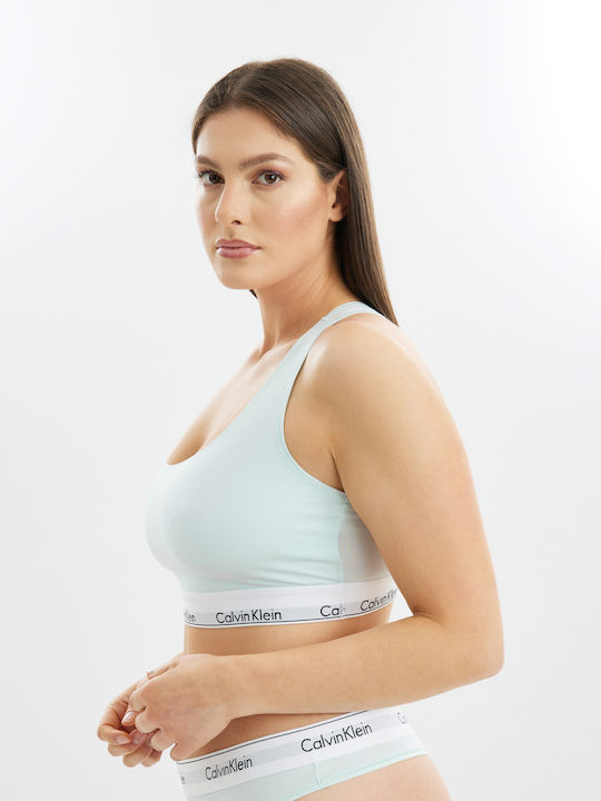 Calvin Klein Women's Bralette Bra Turquoise