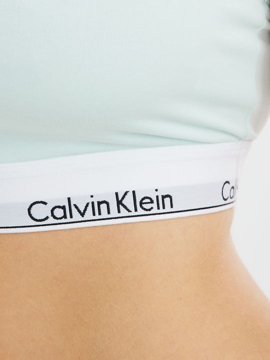 Calvin Klein Women's Bralette Bra Turquoise
