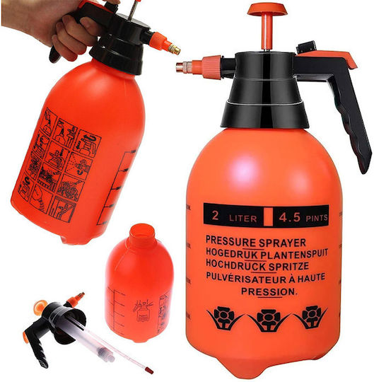 Verk Group Ψεκαστήρι Προπίεσης Πορτοκαλί 2000ml