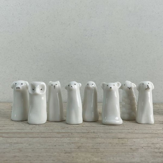 Synchronia Διακοσμητική Κουκουβάγια Σπιρτόκουτο 4.5cm