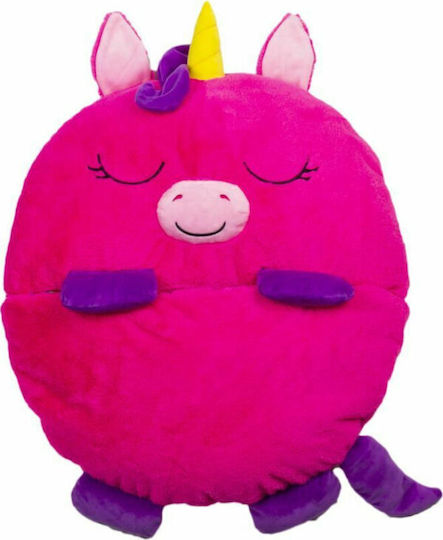 Plüsch-Einhorn Schlafsack Fuchsia 130 x 50