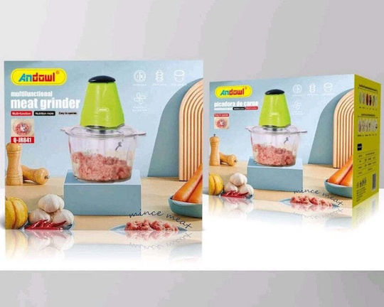 Πολυκόπτης Multi 250W με Δοχείο 3lt Πράσινος