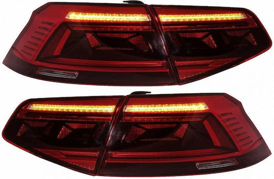Carner Πίσω Φανάρια Led για Volkswagen Passat 2015-2019 2τμχ