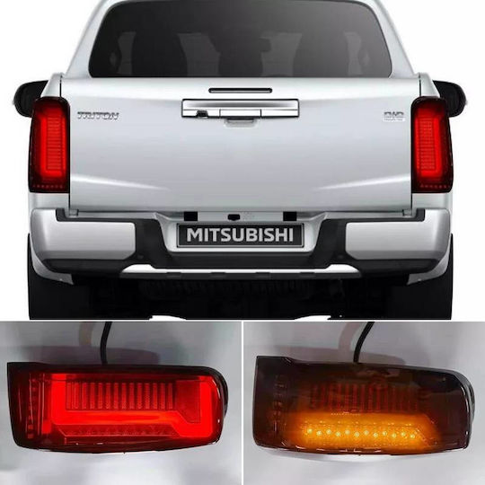 Carner Πίσω Φανάρια Led για Mitsubishi L200 2τμχ