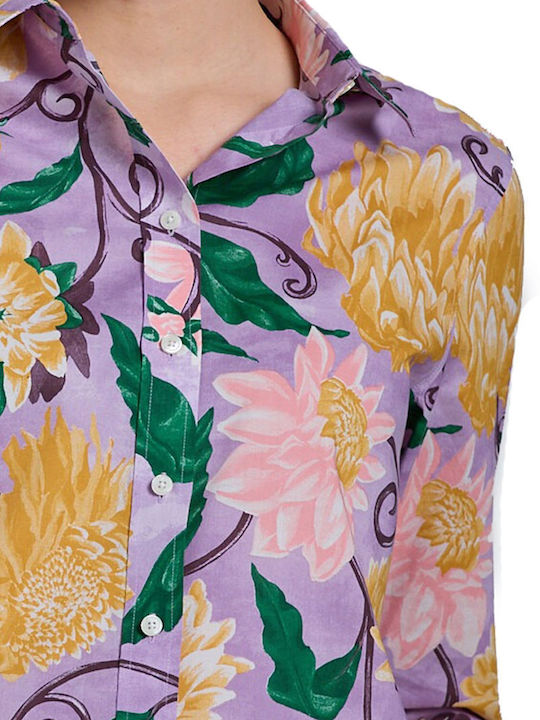 Women's Long Sleeve Shirt Purple