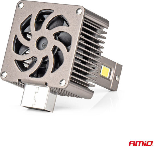 AMiO Лампи Автомобила D3S LED 6500К Хладно бяло 16V 70W 2бр