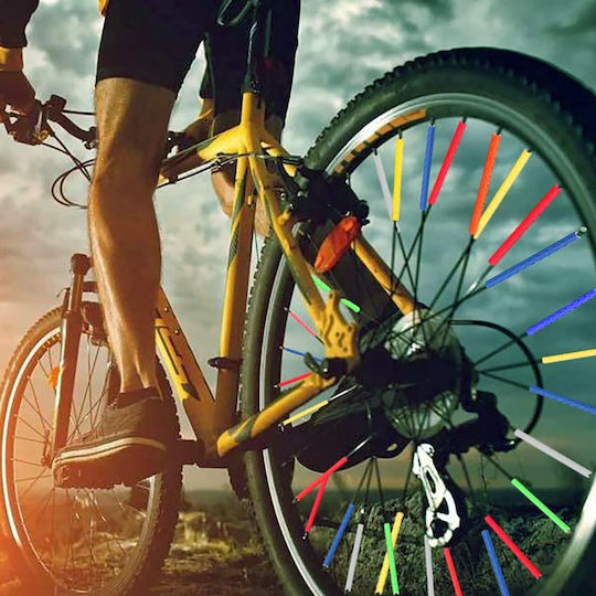 Bicycle Spoke Reflectors Ag402a Green 12pcs Ag402a
