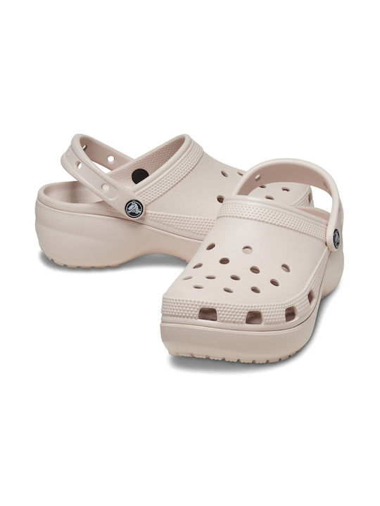 Crocs Γυναικεία Σαμπό Μπεζ