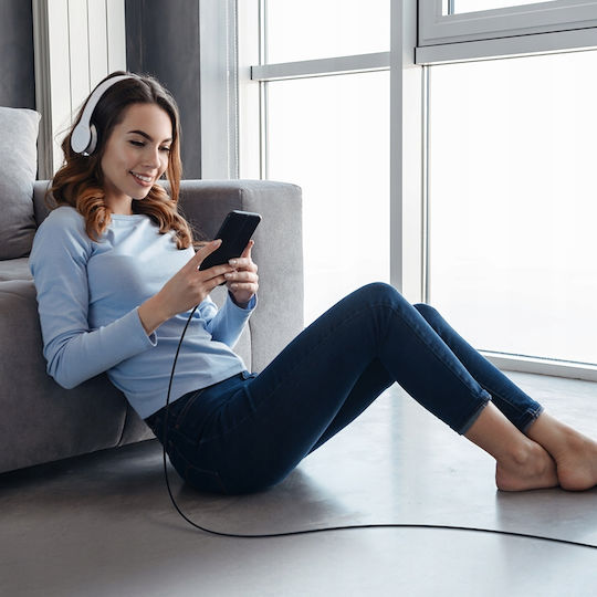 Mcdodo Geflochten USB-C zu Lightning Kabel 36W Schwarz 1.2m (CA-2850)