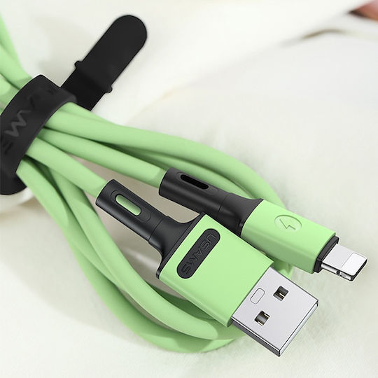 Usams SJ434 USB-A zu Lightning Kabel Lila 1m (SJ434USB04)