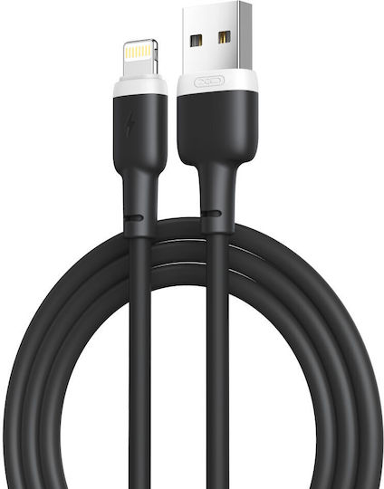 XO NB-208A USB-A to Lightning Cable Black 1m (16.005.0228)