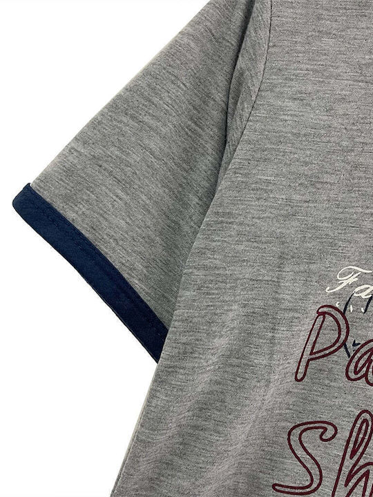 Ustyle Kids' Pajamas Summer Cotton Gray