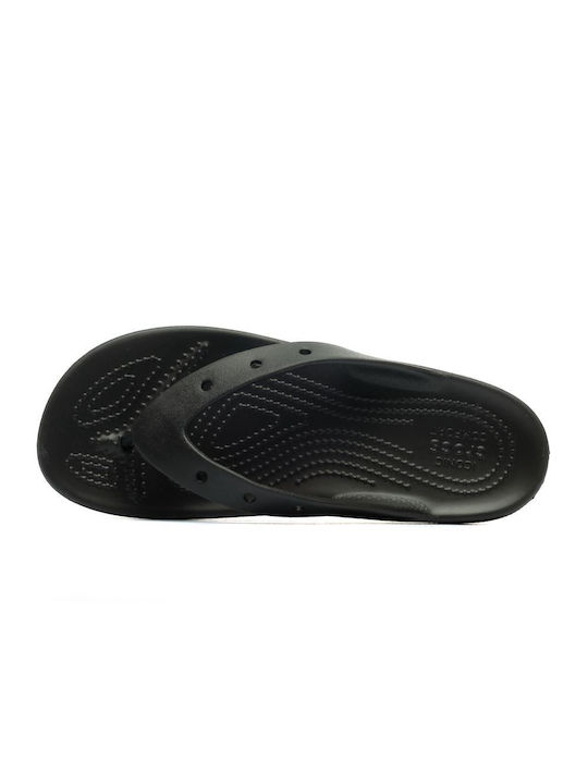 Crocs Classic Flip Papuci de plajă cu platformă în Negru Culore