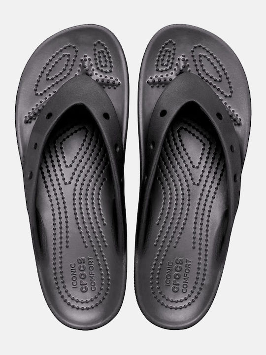 Classic Flip Women's Platform Flip Flops Black