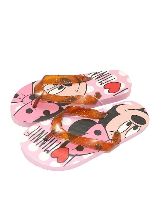 Детски Джапанки Розови Minnie Mouse