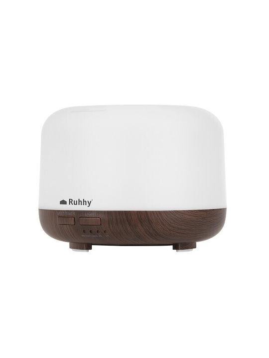 Ruhhy Lumini LED Dispozitiv de aromaterapie Alb 300ml
