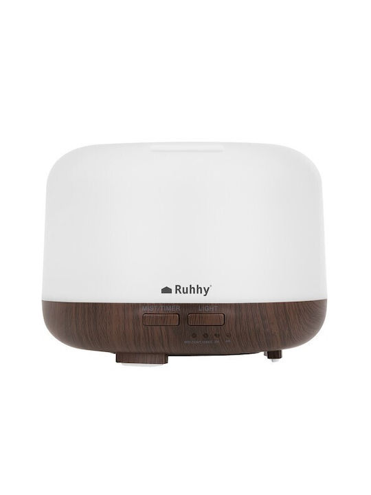 Ruhhy Lumini LED Dispozitiv de aromaterapie Alb 300ml