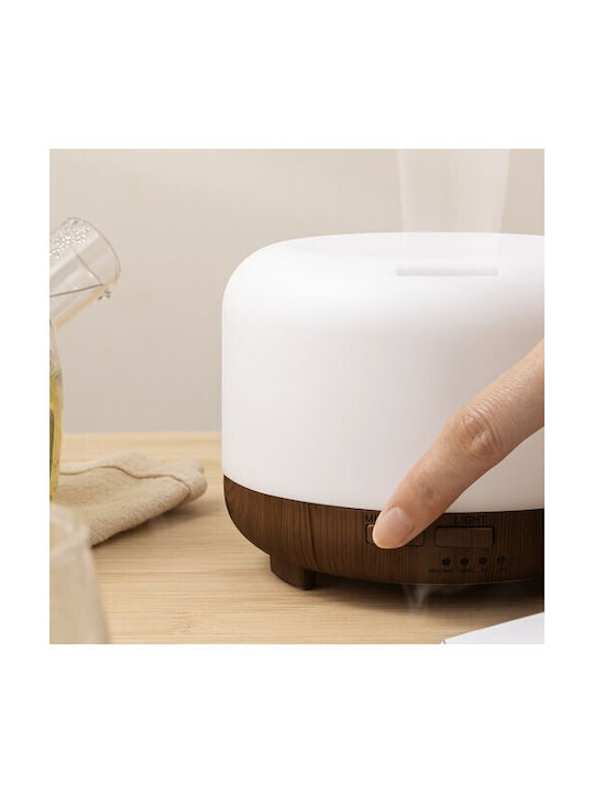 Ruhhy Lumini LED Dispozitiv de aromaterapie Alb 300ml