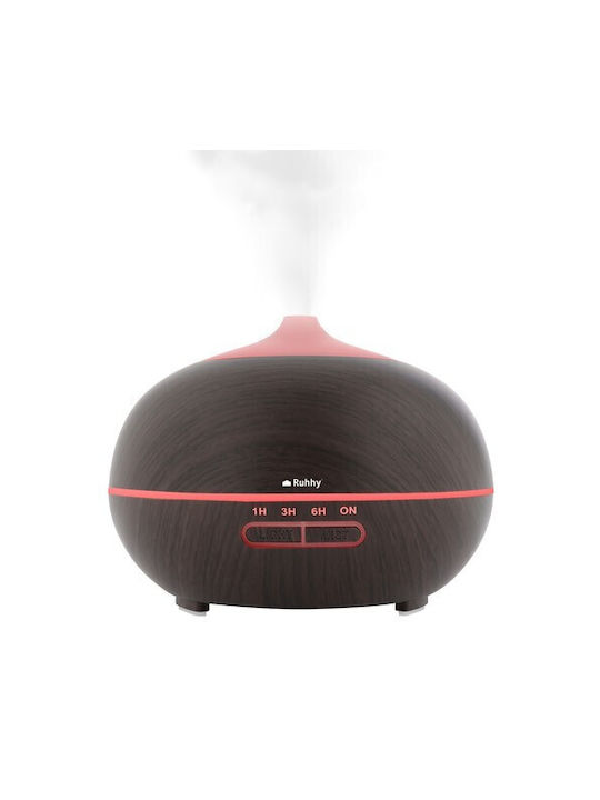 Ruhhy LED Aromatherapie-Diffusor Braun 400ml