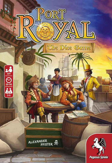 Επιτραπέζιο Παιχνίδι Port Royal – The Dice Game για 2-5 Παίκτες 10+ Ετών (EN) Pegasus Spiele
