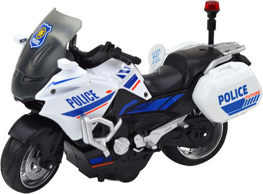 Polizei Sportmotorrad Reibungsantrieb Maßstab 1:10