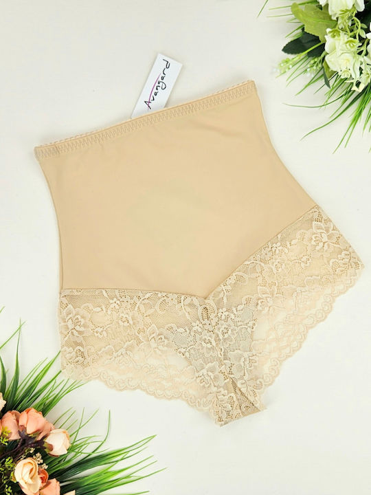 Avangard Corsaje de strângere Beige