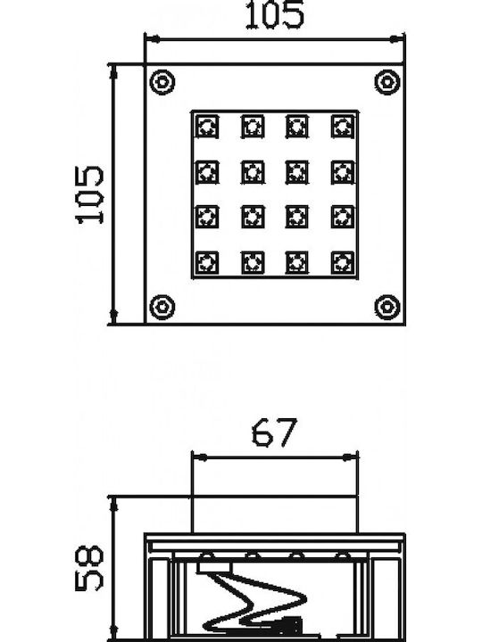 DIL Spot Led Etanș 1.6W DIL Spot Led Etanș 1.6W
