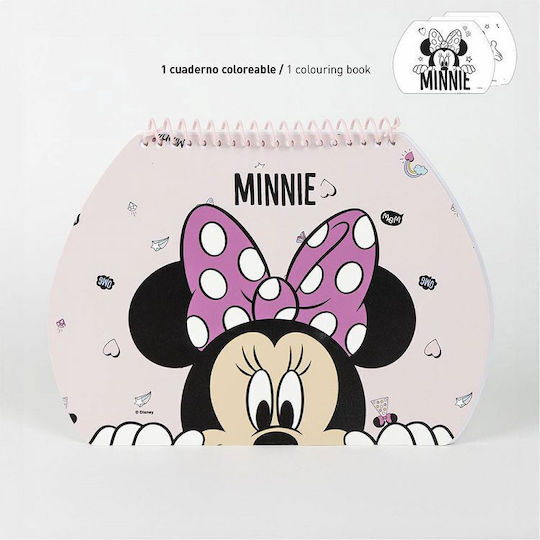 Set de papetărie pentru copii Disney Minnie Mouse, cu 11 piese pentru colorat și pictat