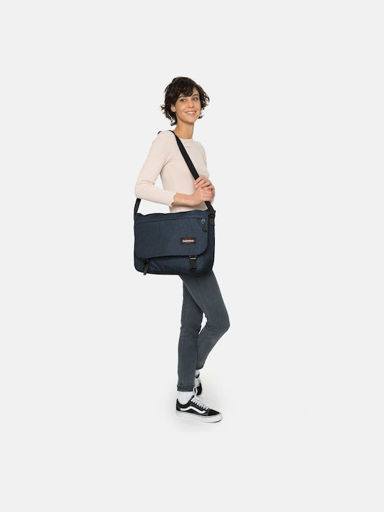 Eastpak Delegate+ Τσάντα Ώμου / Χειρός για Laptop Triple Denim