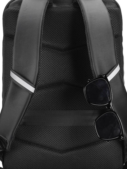 Modecom Active Τσάντα Πλάτης για Laptop 15.6" με Θύρα USB σε Μαύρο χρώμα