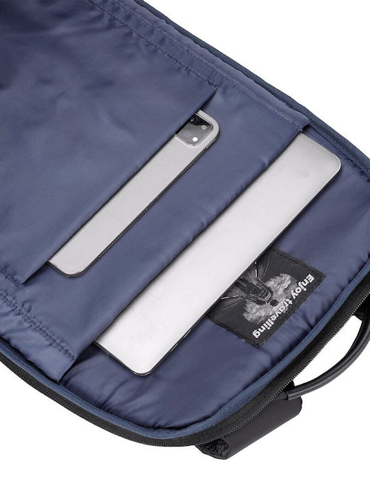Modecom Creative Τσάντα Πλάτης για Laptop 15.6" με Θύρα USB σε Μαύρο χρώμα