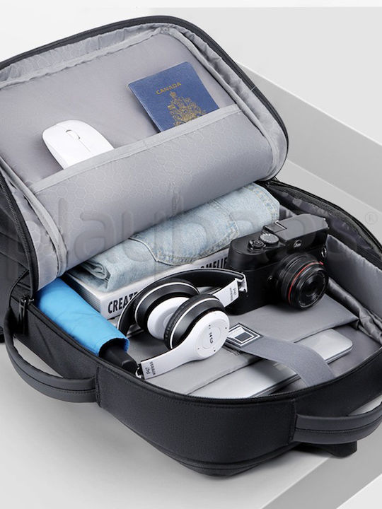 Playbags Collection Wasserdicht Tasche Rucksack für Laptop 15.6" in Schwarz Farbe