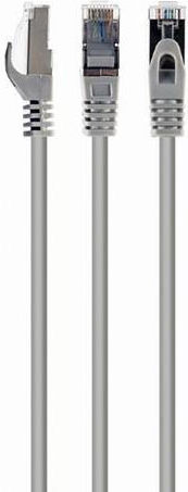Cablexpert S/FTP Cat.6a (Gigabit) Мрежов Кабел Ethernet Без Конектори 60м Сив