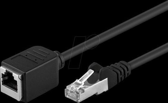 Goobay F/UTP Cat.5e Ethernet Network Cable 5m Black 1pcs