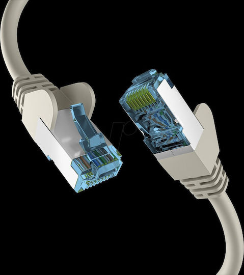 EFB S/FTP Netzwerkkabel Ethernet 30m Grau