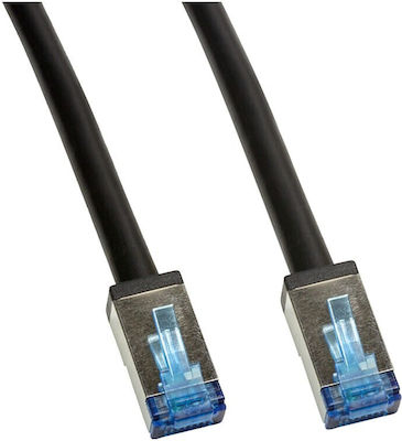 LogiLink S/FTP Cat.6a Cable 20m Μαύρο