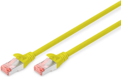 Digitus S/FTP Cat.6 Cablu de rețea Ethernet 3m Galben 1buc