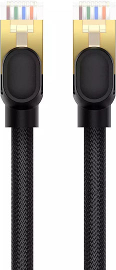 Baseus Direct Attach Copper Cat.8 (40Gbps) Καλώδιο Δικτύου Ethernet 20m Μαύρο
